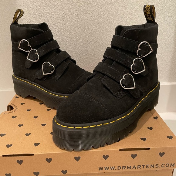 Lazy Oaf Shoes - Dr. Martens X Lazy Oaf Buckle Boot Lo